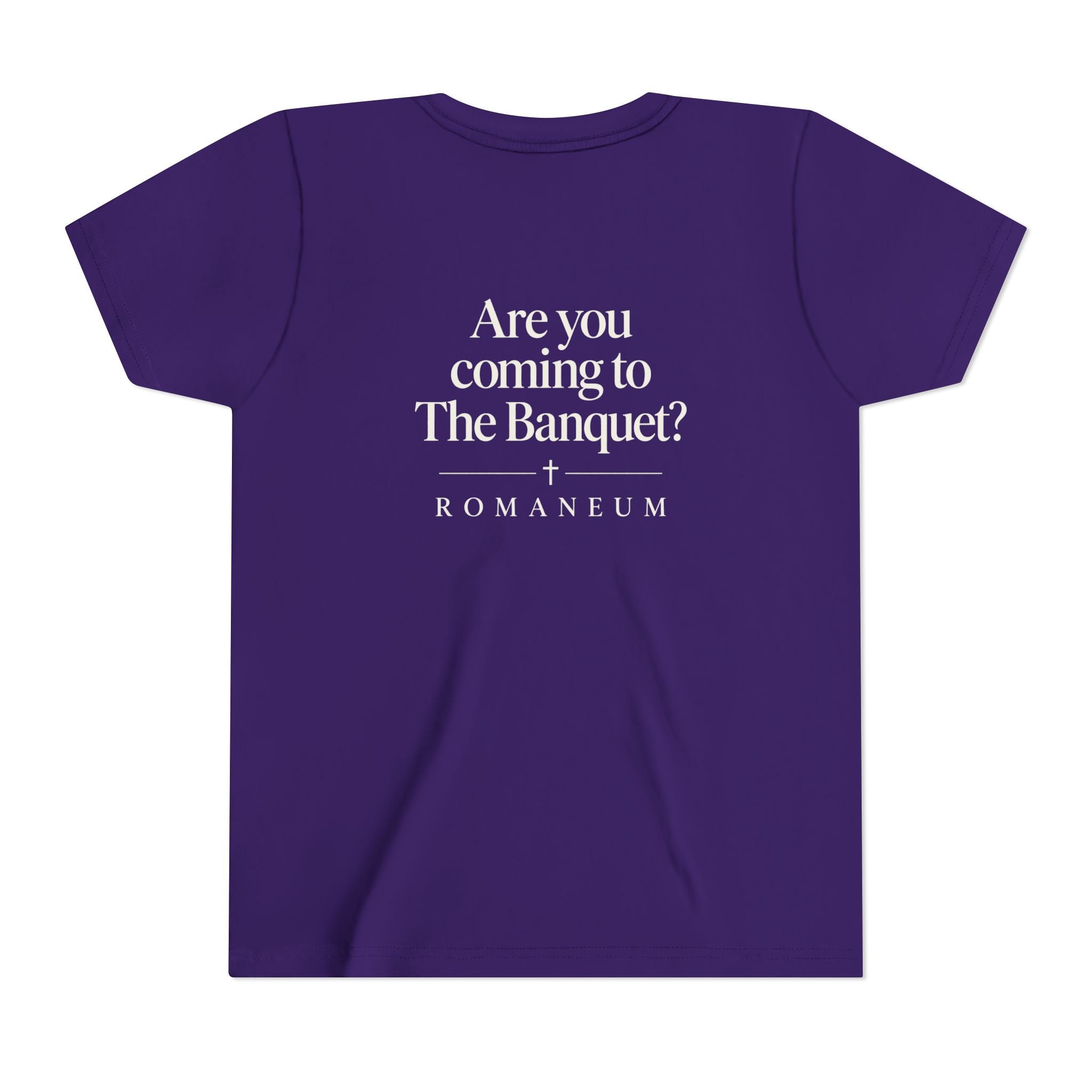Are You Coming to The Banquet? Youth Tee — Romaneum Christian Youth Shirt