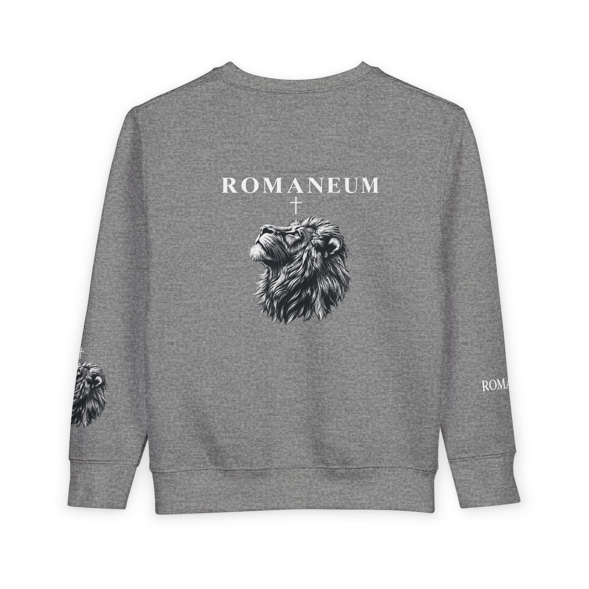 Toddler Sweatshirt - Romaneum Judah Lion Graphic Kids Crewneck