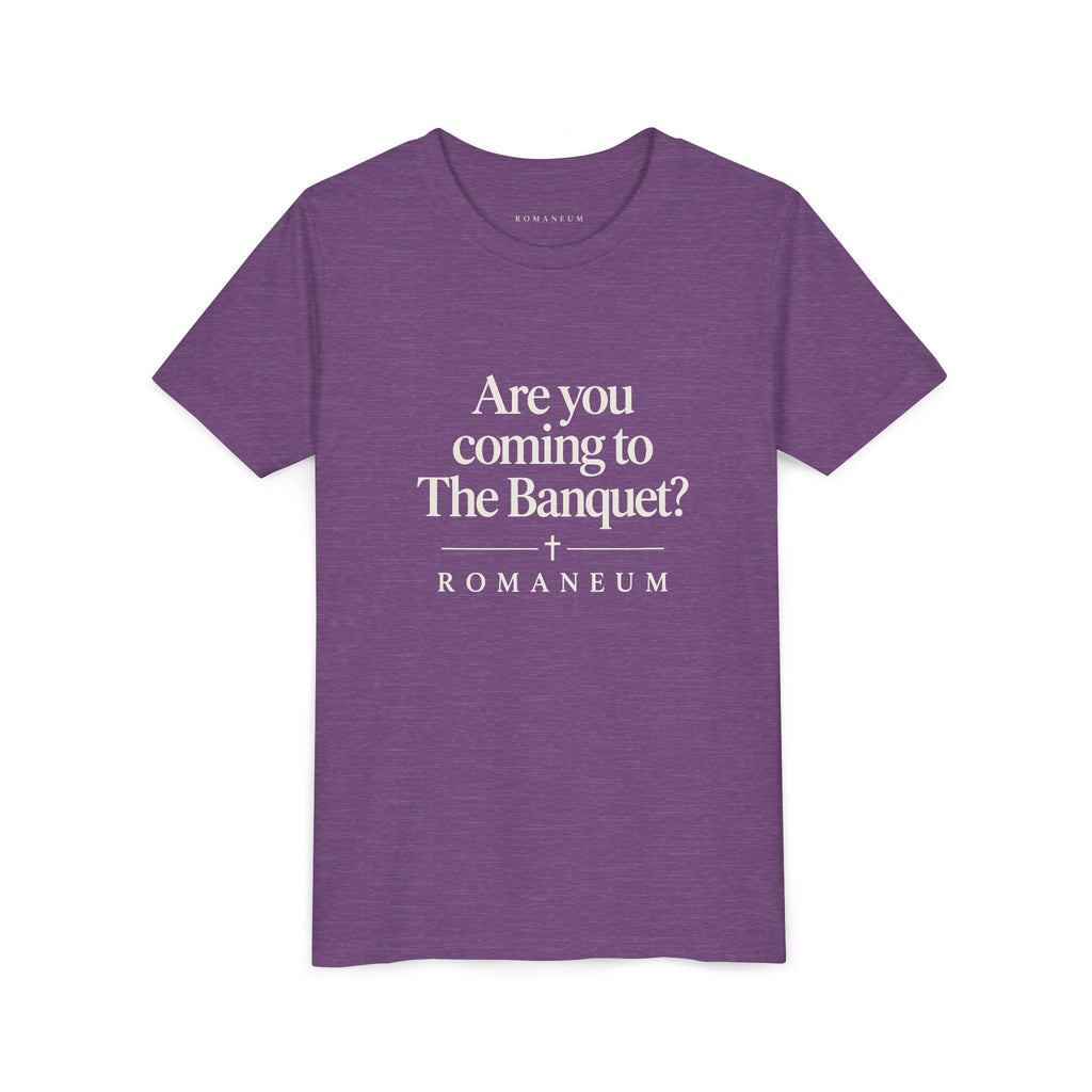 Are You Coming to The Banquet? Youth Tee — Romaneum Christian Youth Shirt