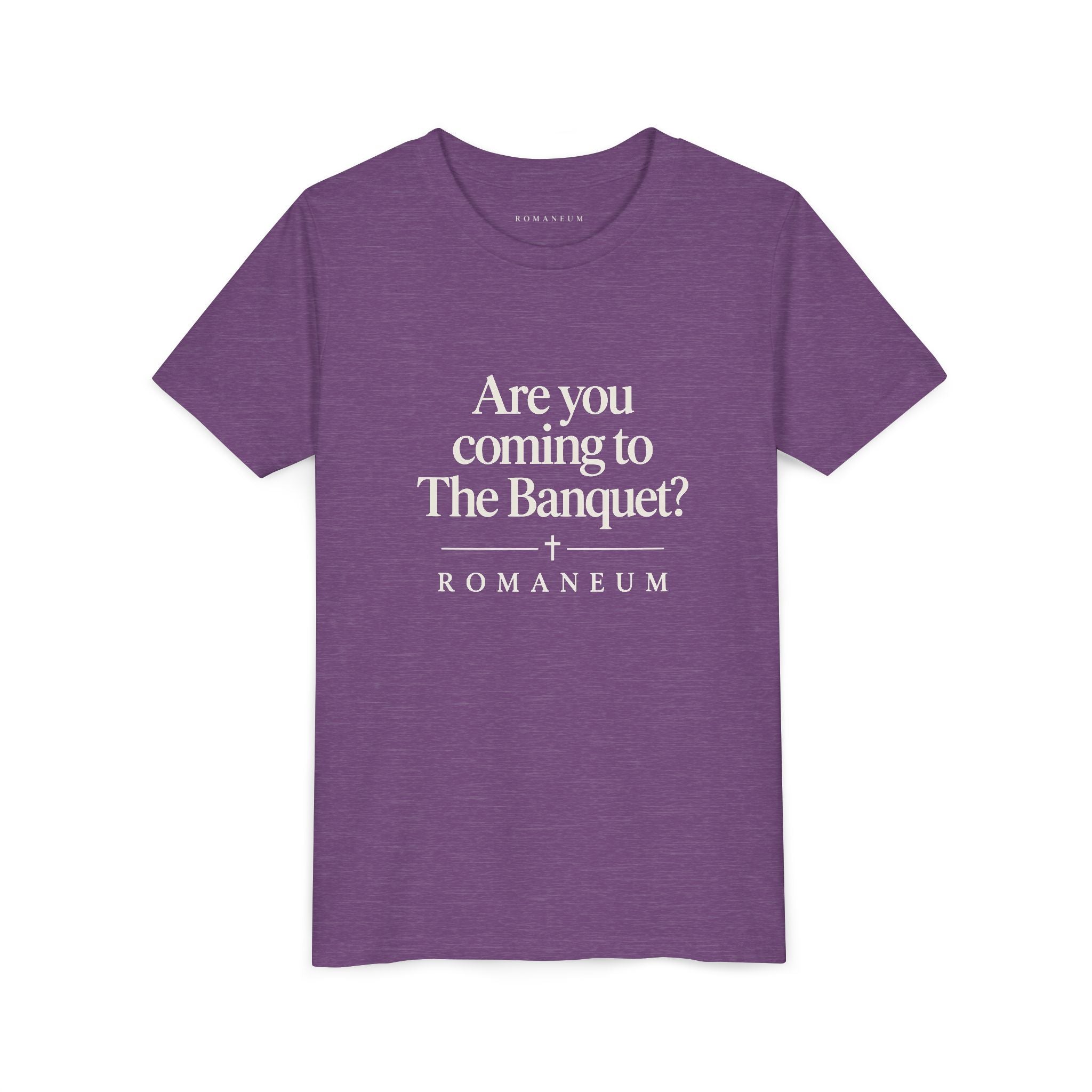 Are You Coming to The Banquet? Youth Tee — Romaneum Christian Youth Shirt
