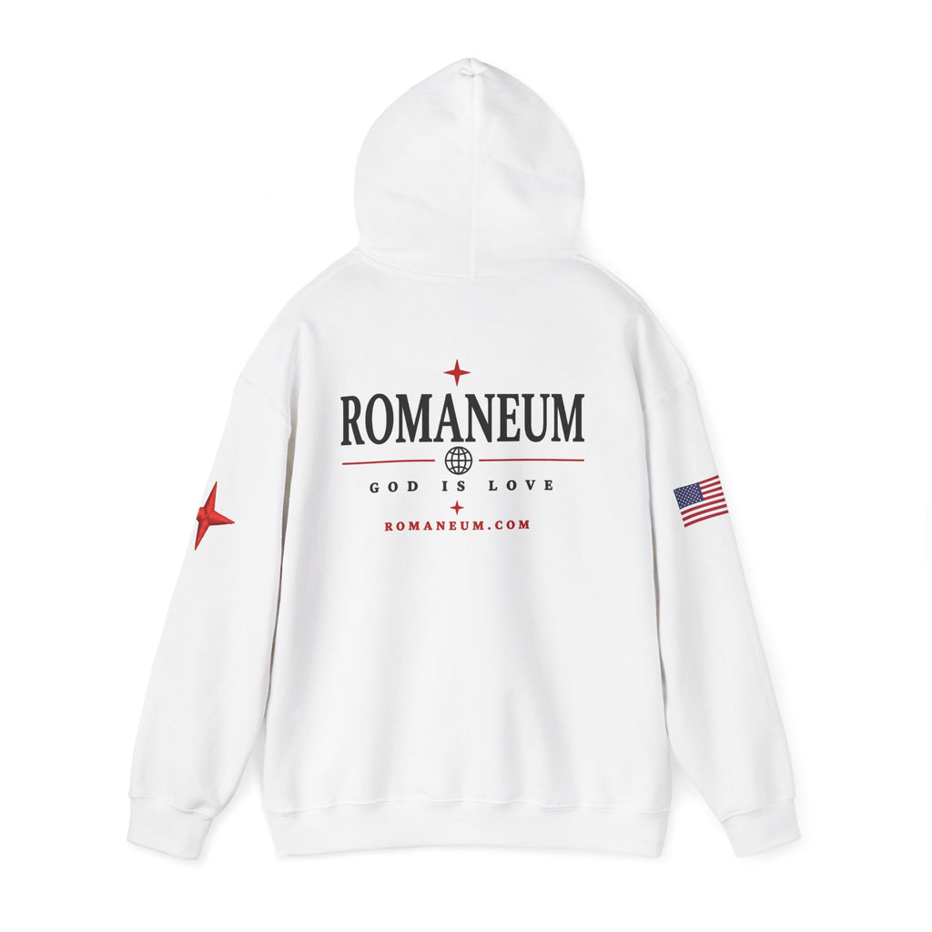 Romaneum ‘Amor’ Hoodie — God Is Love Graphic Sweatshirt