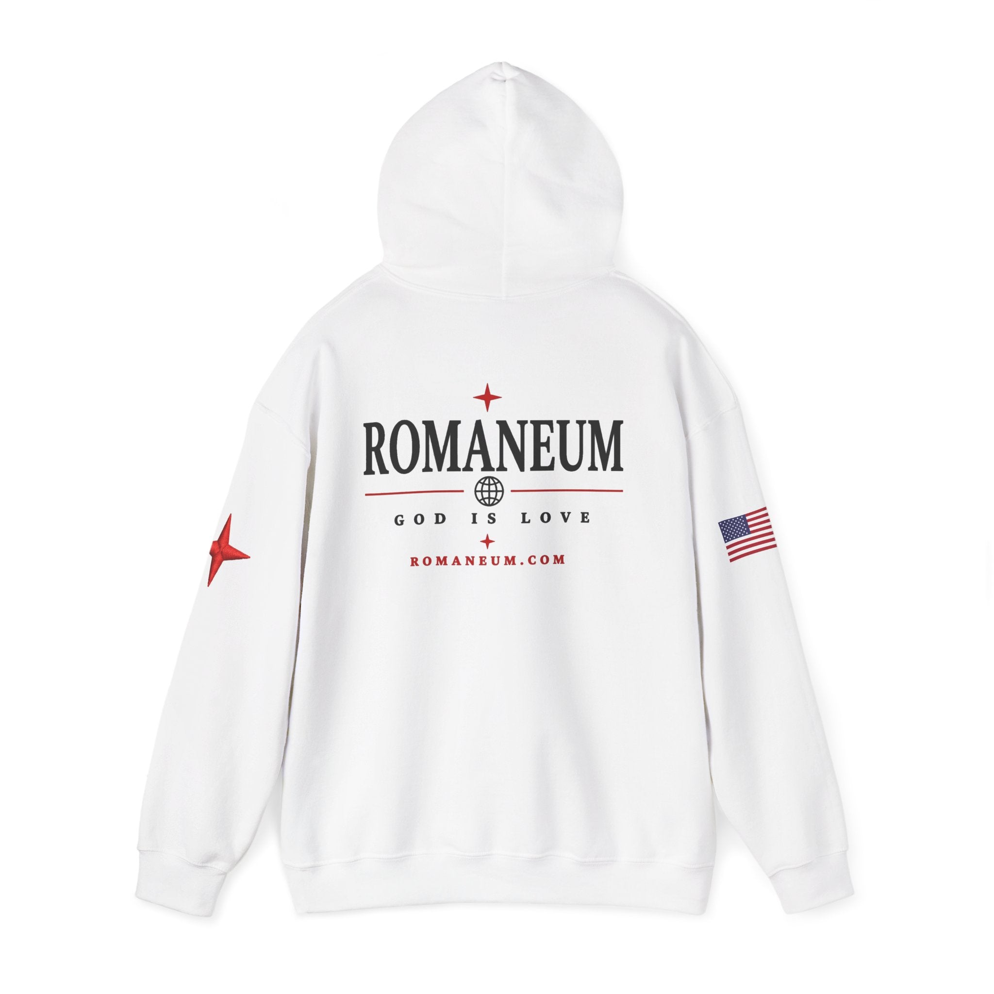 Romaneum ‘Amor’ Hoodie — God Is Love Graphic Sweatshirt