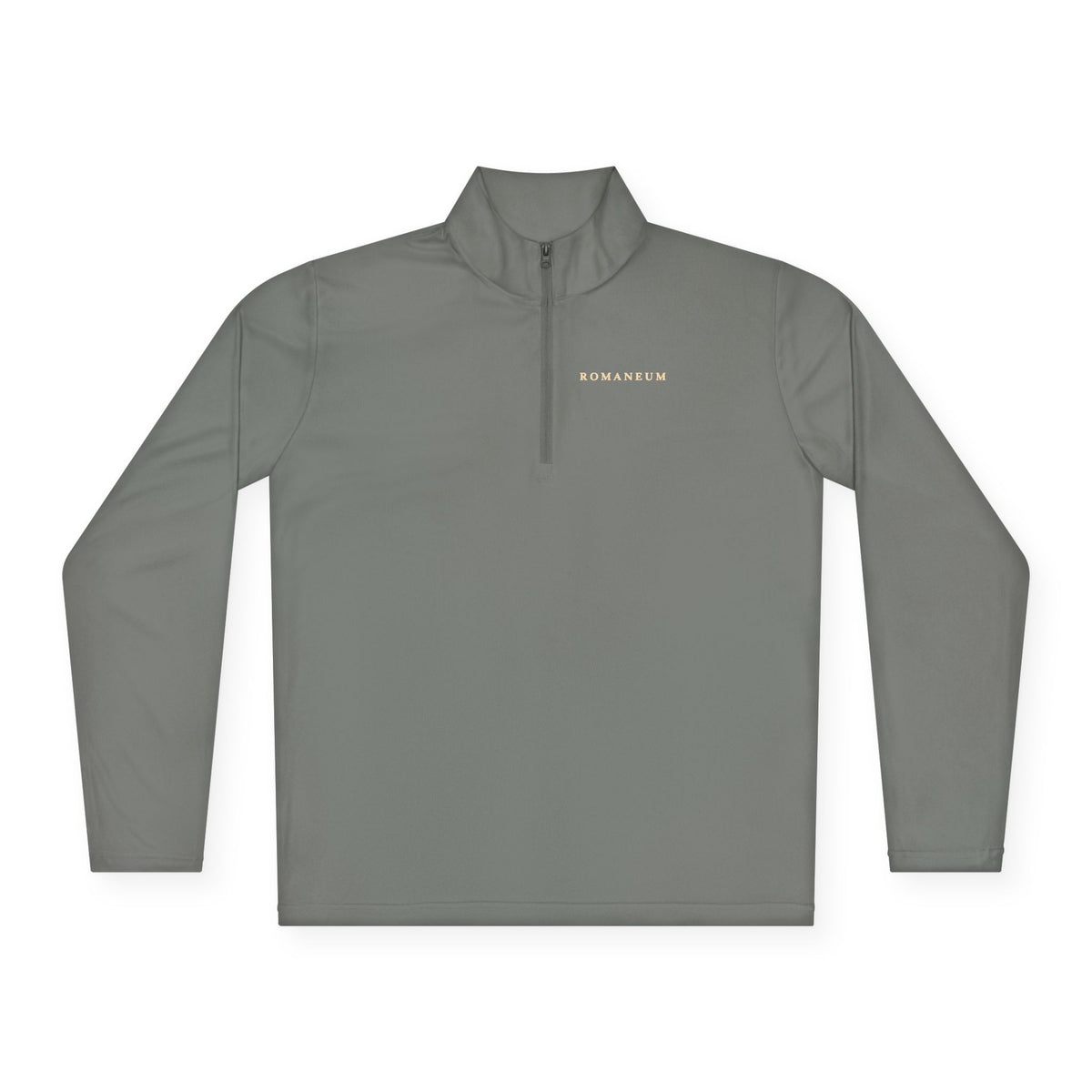 Quarter-Zip Pullover — Retro 'Conquerors Romaneum' Vintage Roman Graphic