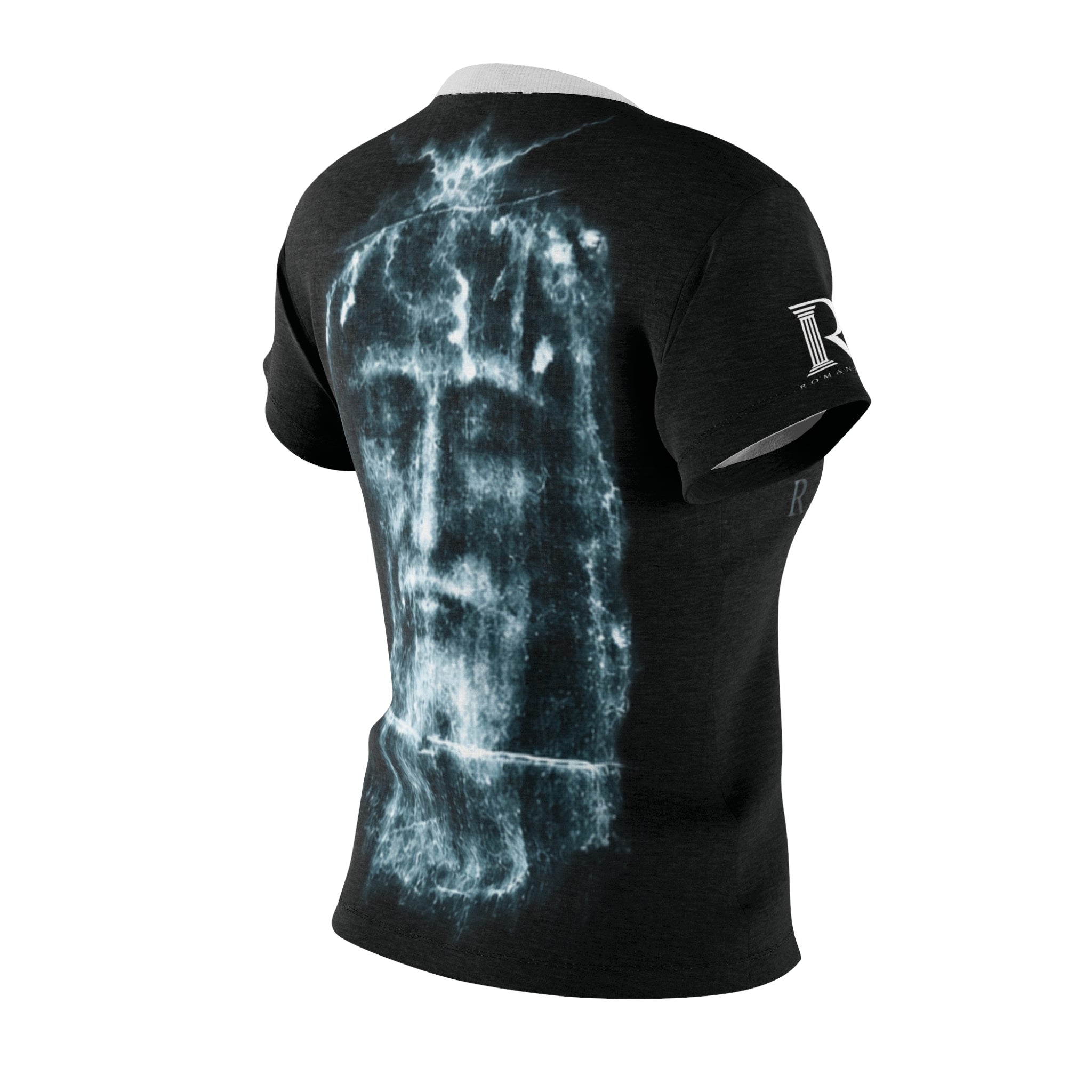 Women's Crown of Thorns Tee — 'Omaneum' Gothic Ringer Shirt