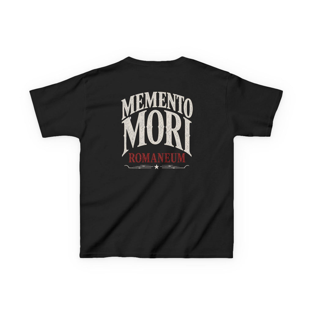 Kids T-Shirt — "Memento Mori" Skull Romaneum Tee