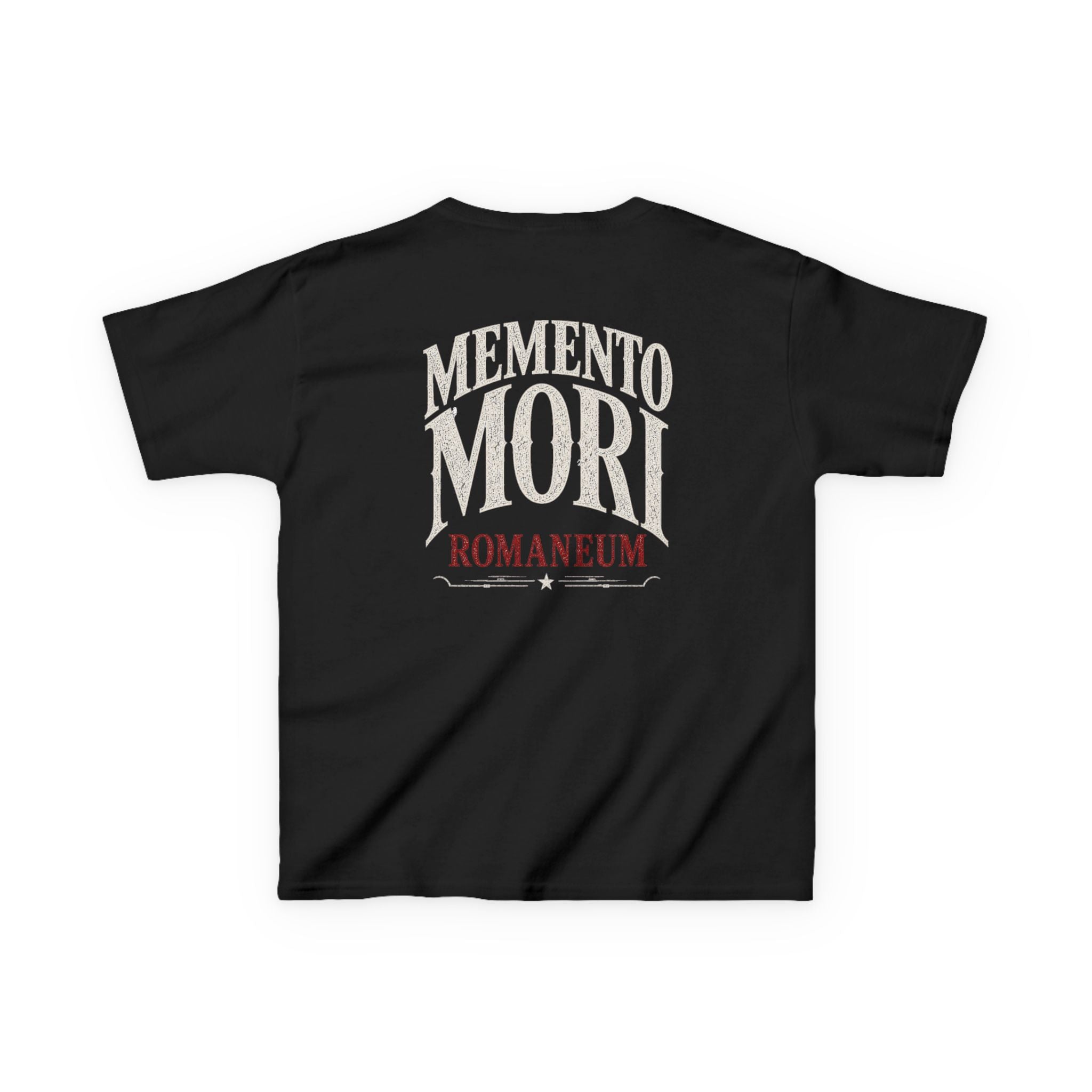 Kids T-Shirt — "Memento Mori" Skull Romaneum Tee