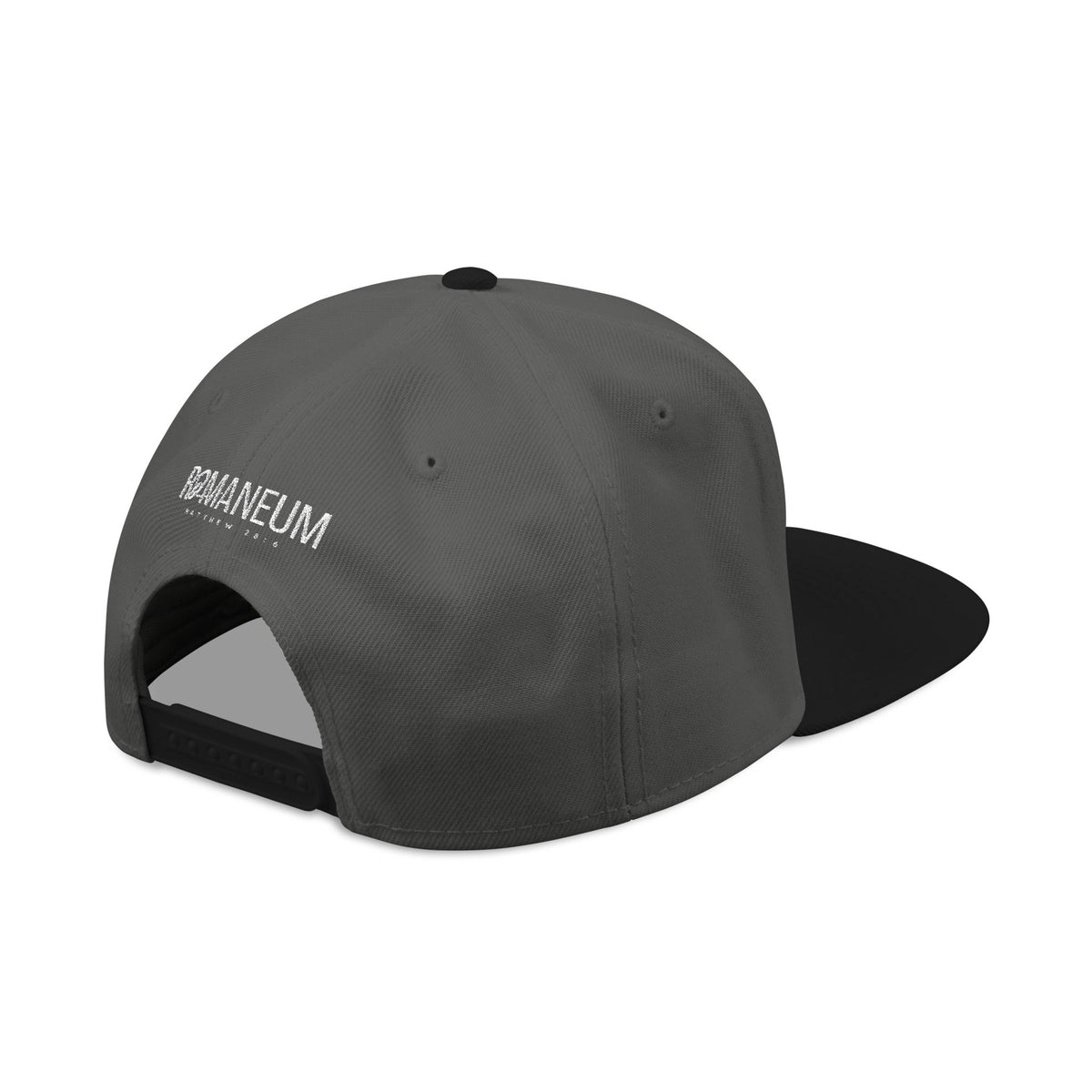 Snapback Hat - 'Schadetum' Embroidered Skull Design