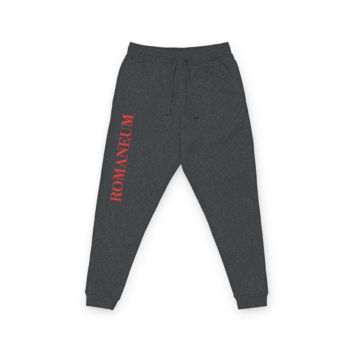 Embroidered 'ROKAMELON' Side-Print Fleece Joggers