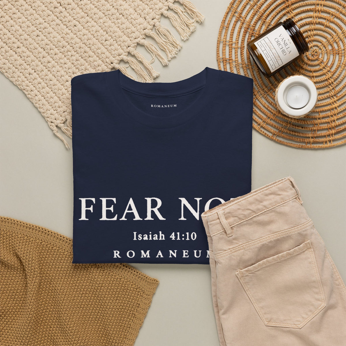 Fear Not / God Is Love Tee — Christian Scripture Graphic T-Shirt