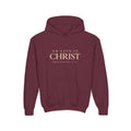 Youth Hoodie — To Live Is Christ / God Is Love Sweatshirt