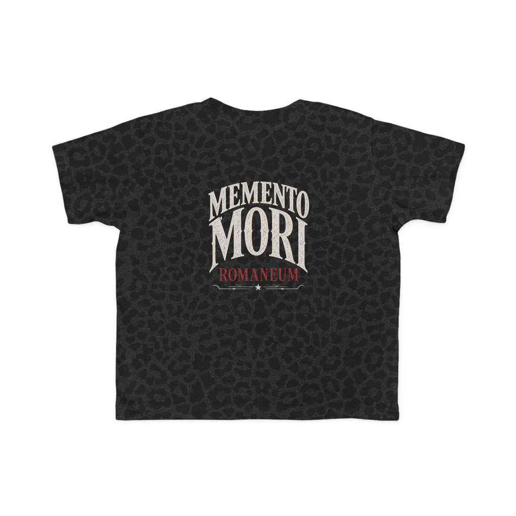 Memento Mori Toddler Tee — Vintage Skull Romaneum Graphic Shirt
