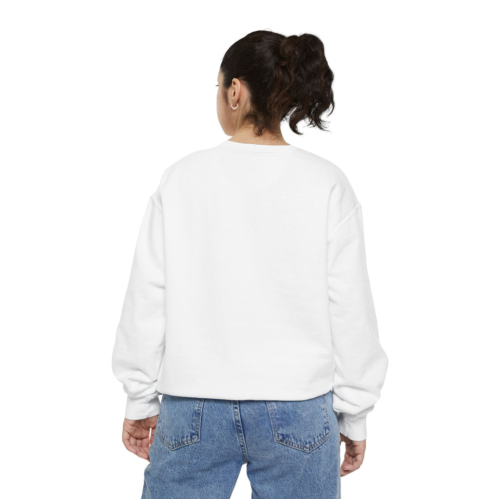 Romaneum Checkerboard Cross Sweatshirt | Minimal Religious Crewneck