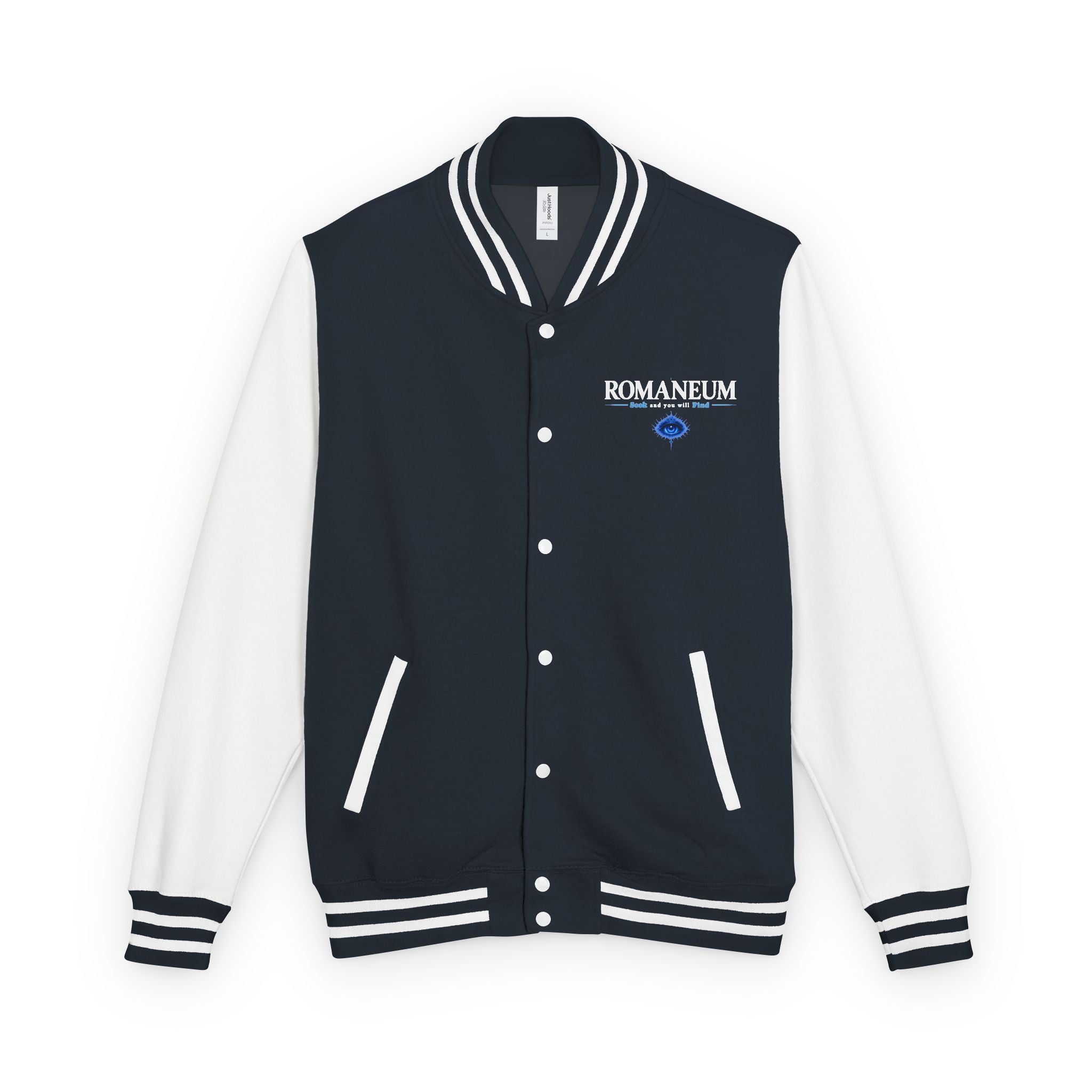 Romaneum Eye Graphic Varsity Jacket