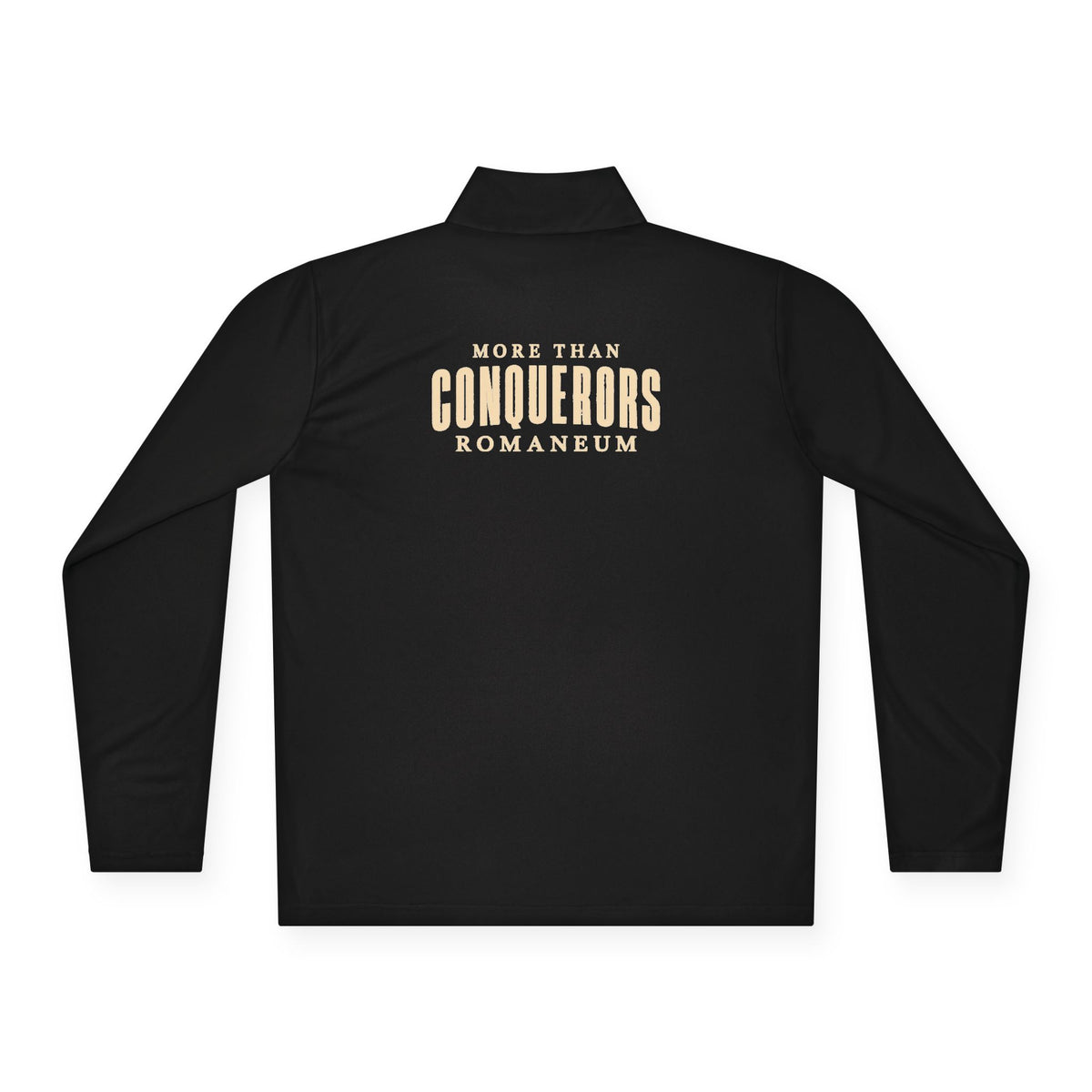 Quarter-Zip Pullover — Retro 'Conquerors Romaneum' Vintage Roman Graphic