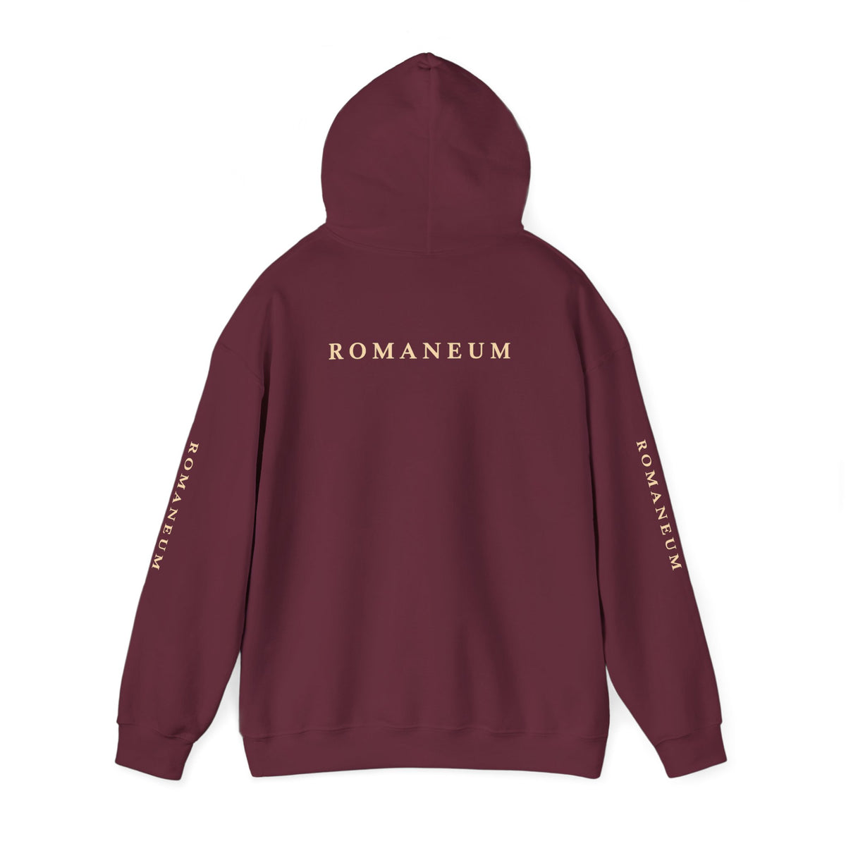 Conquerors Romaneum Hoodie — "More Than Conquerors" Sweatshirt