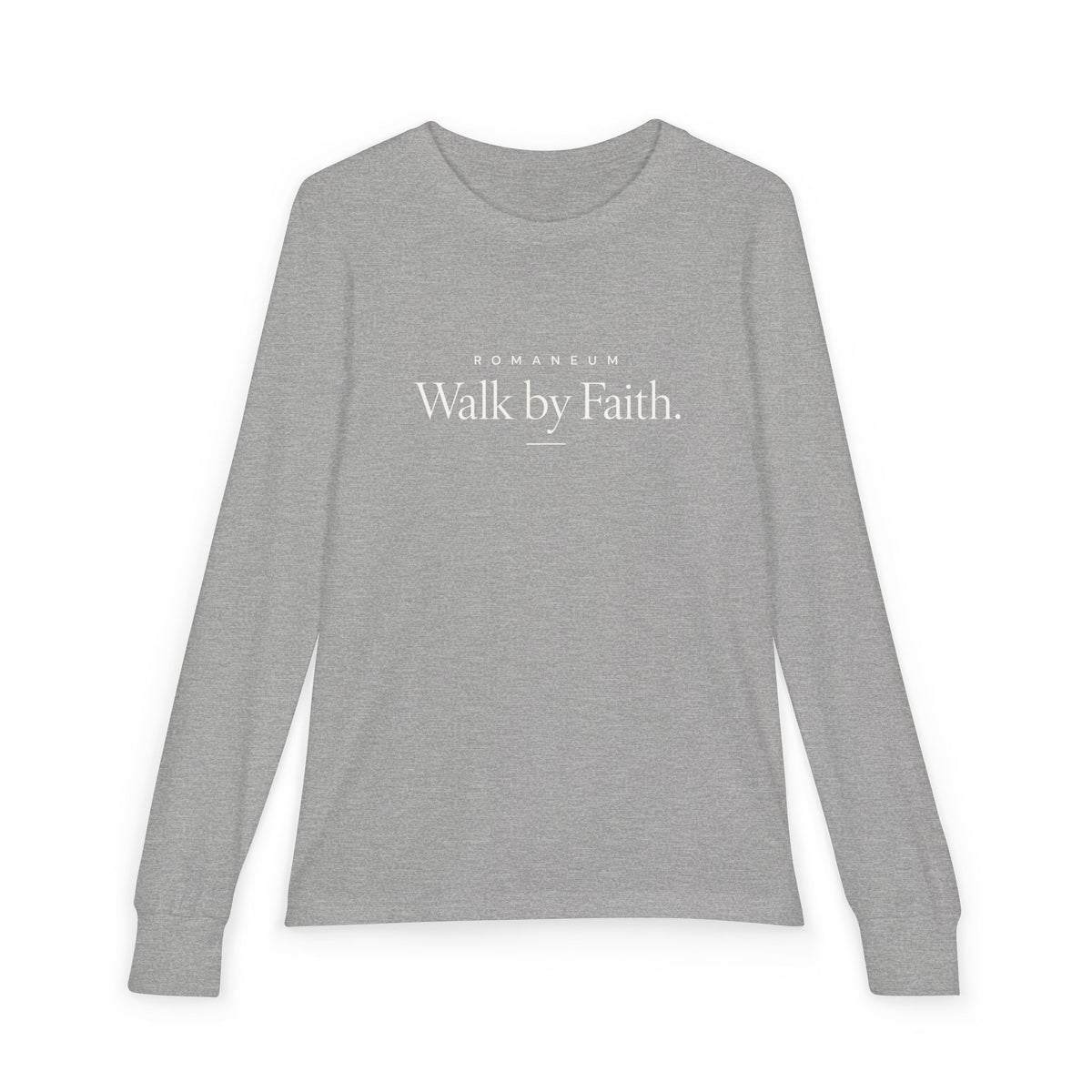 Walk by Faith Youth Long Sleeve Tee