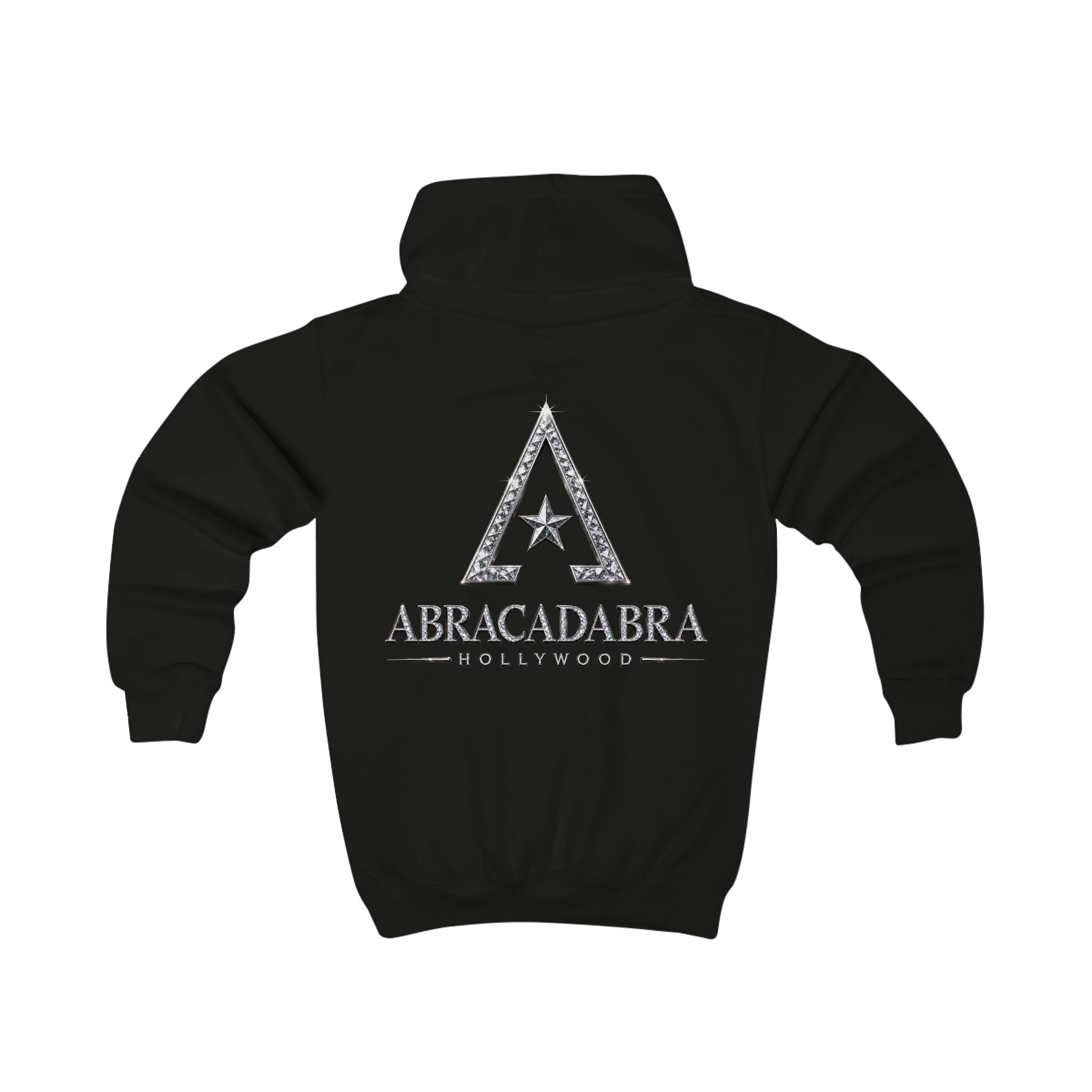 Kids Hoodie — Abracadabra Hollywood Star Logo Pullover
