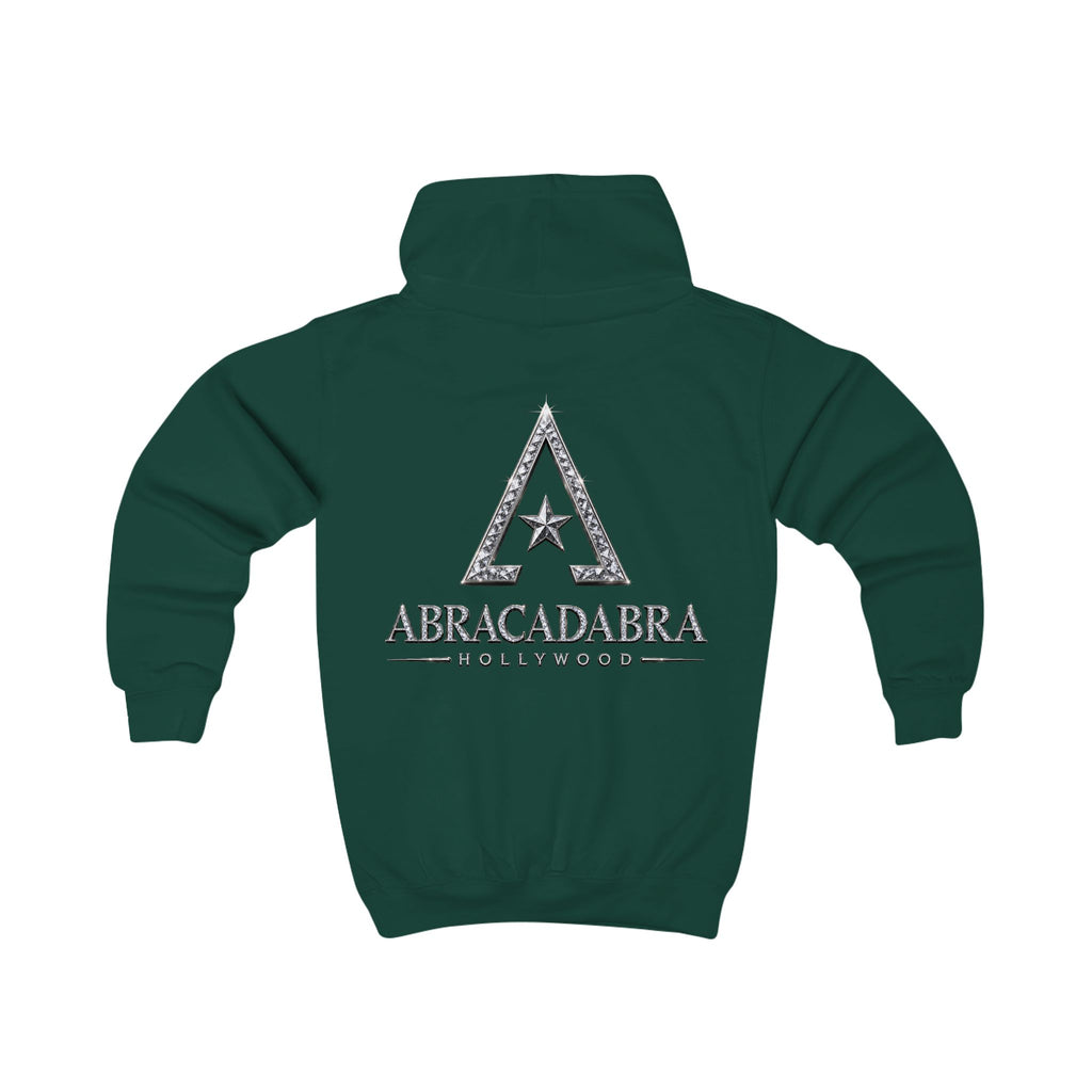 Kids Hoodie — Abracadabra Hollywood Star Logo Pullover