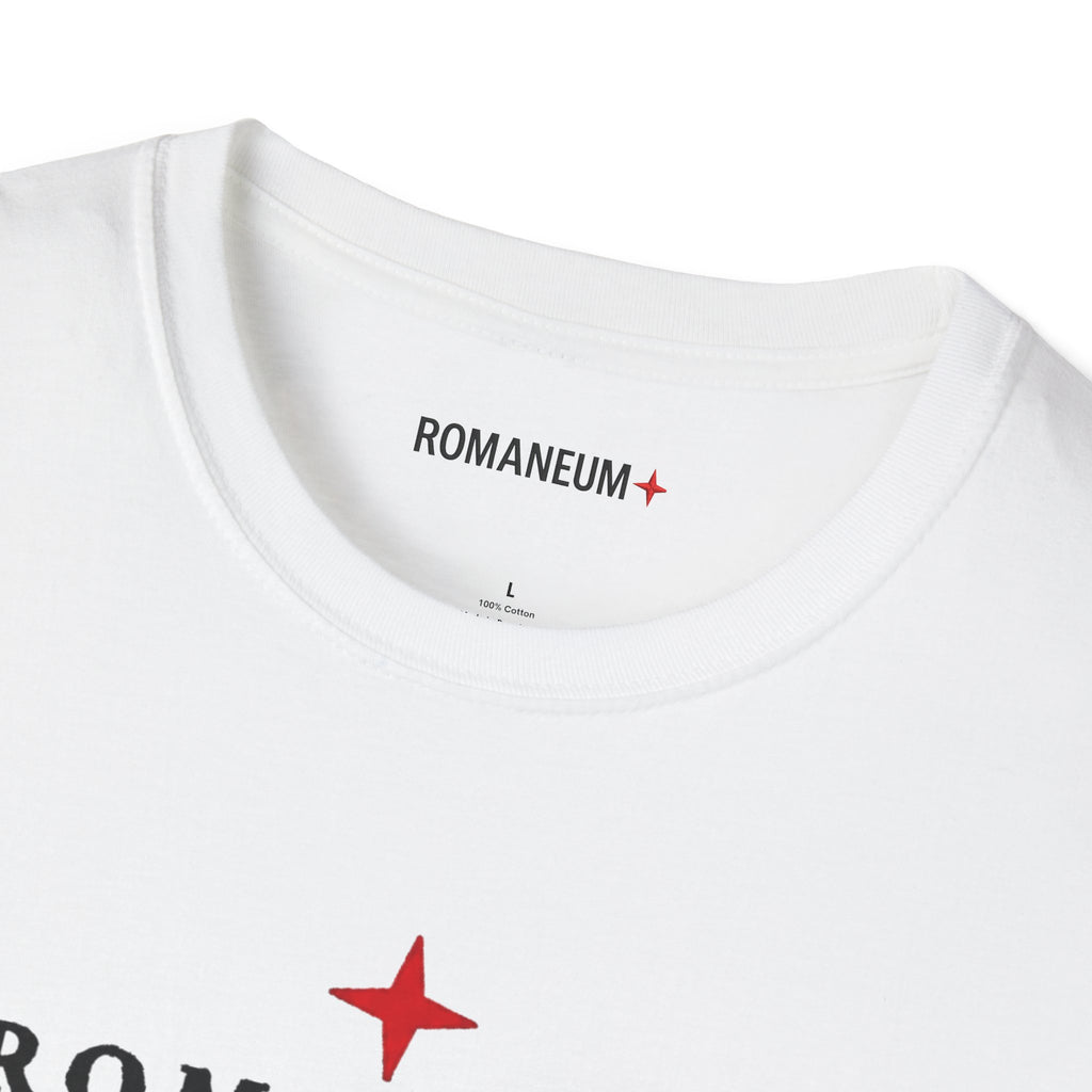 Amor/Roma 'ROMANEUM' Graphic T‑Shirt — 'AMOR' Reflection Design (God Is Love)