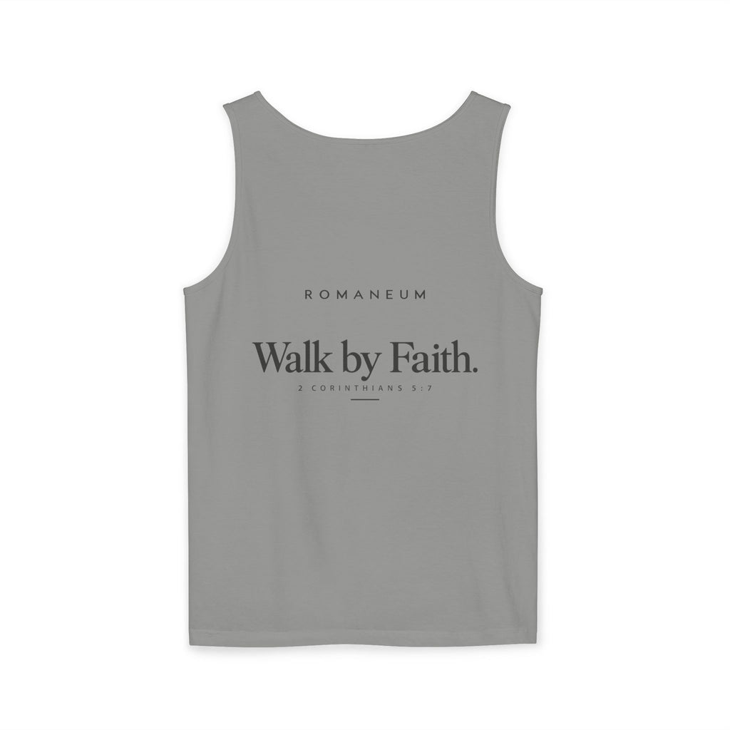 ROMANEUM Walk By Faith Tank Top