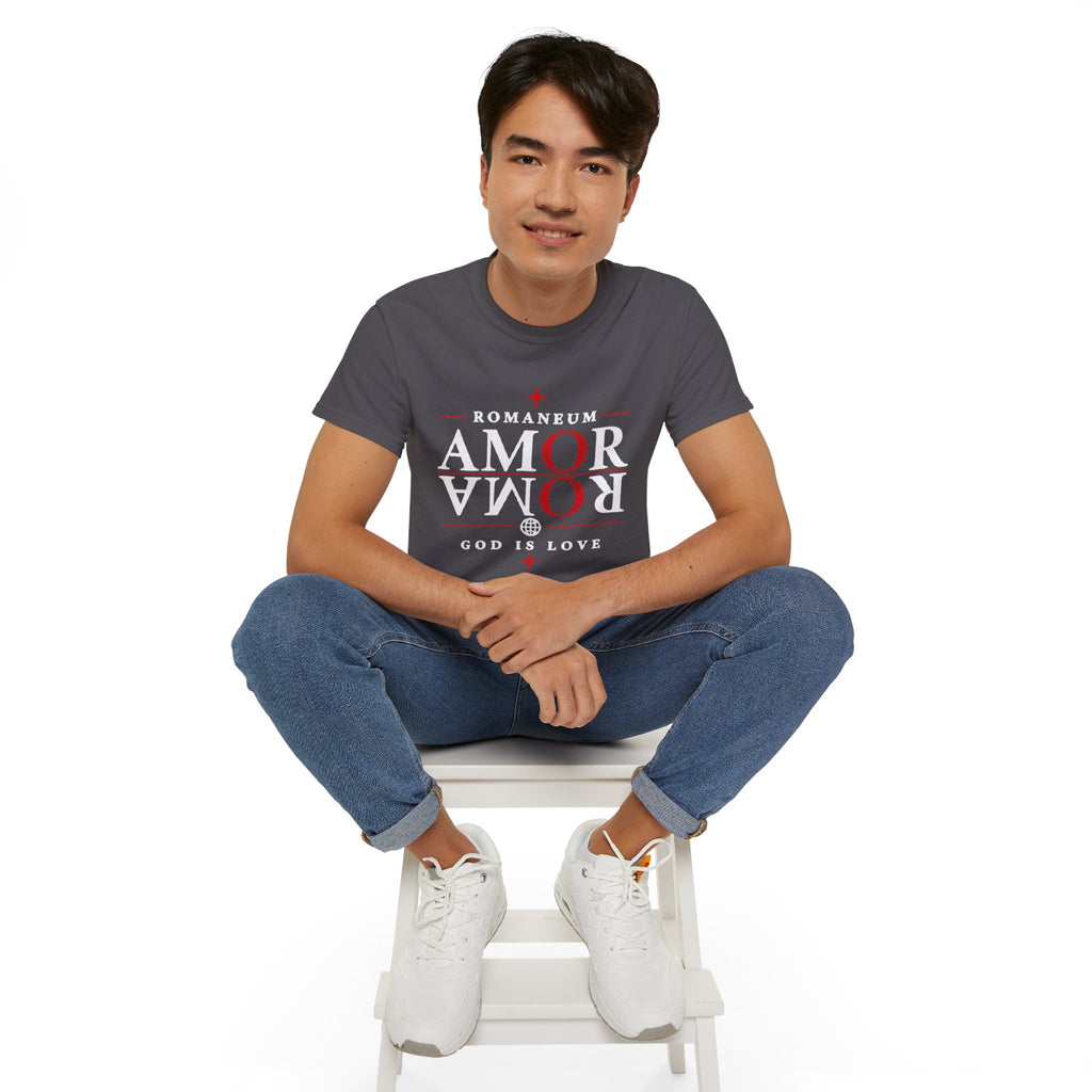 Romaneum AMOR/ROMA God Is Love Graphic Tee