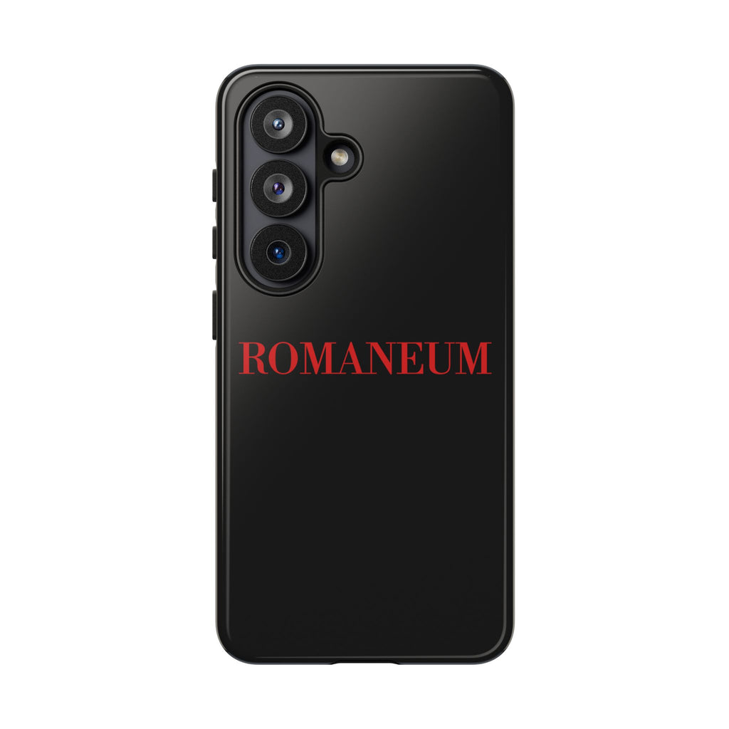 Tough Case — ROMANEUM Red Text Slim Protective Phone Case