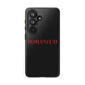 Tough Case — ROMANEUM Red Text Slim Protective Phone Case
