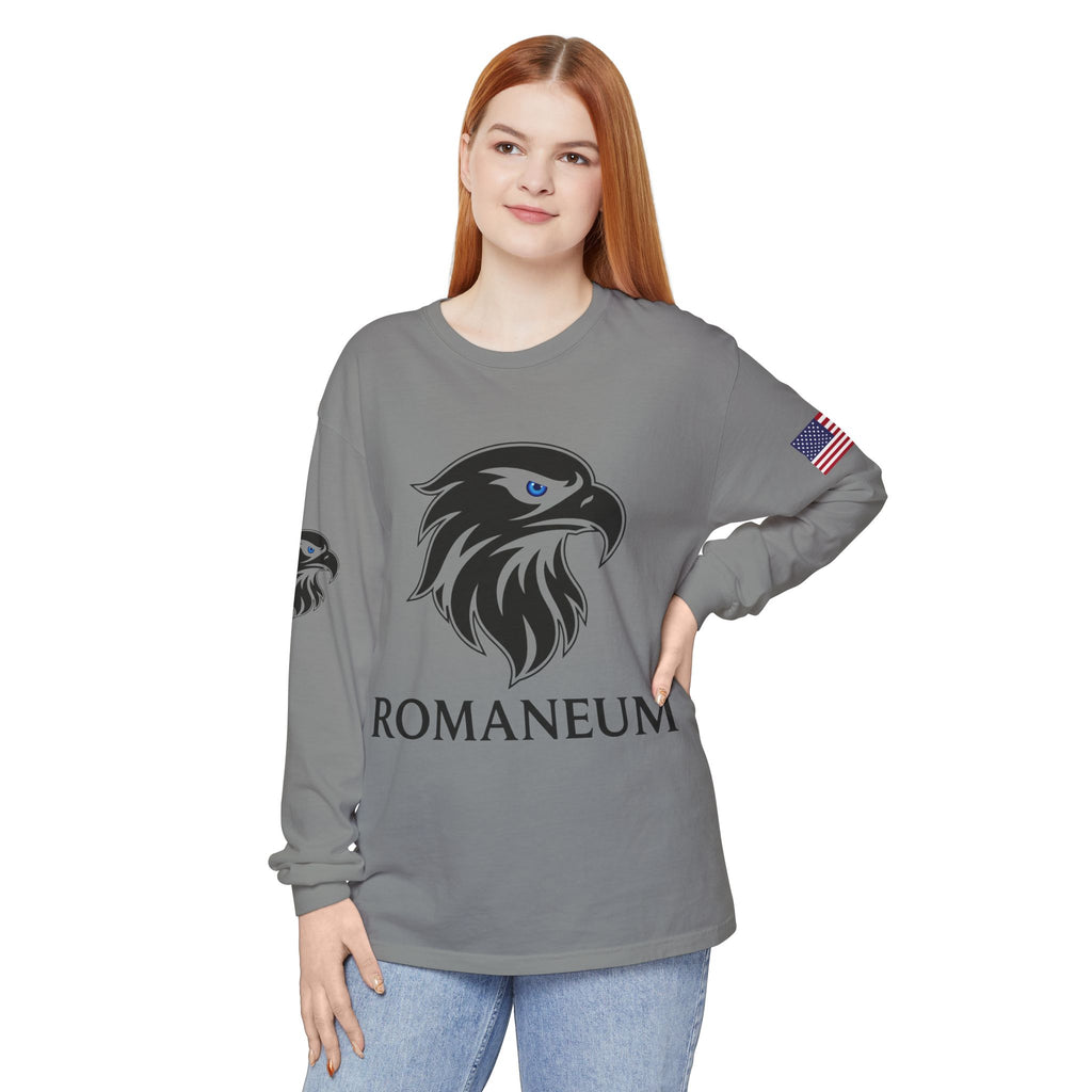 Romaneum Eagle Crest long sleeve shirt