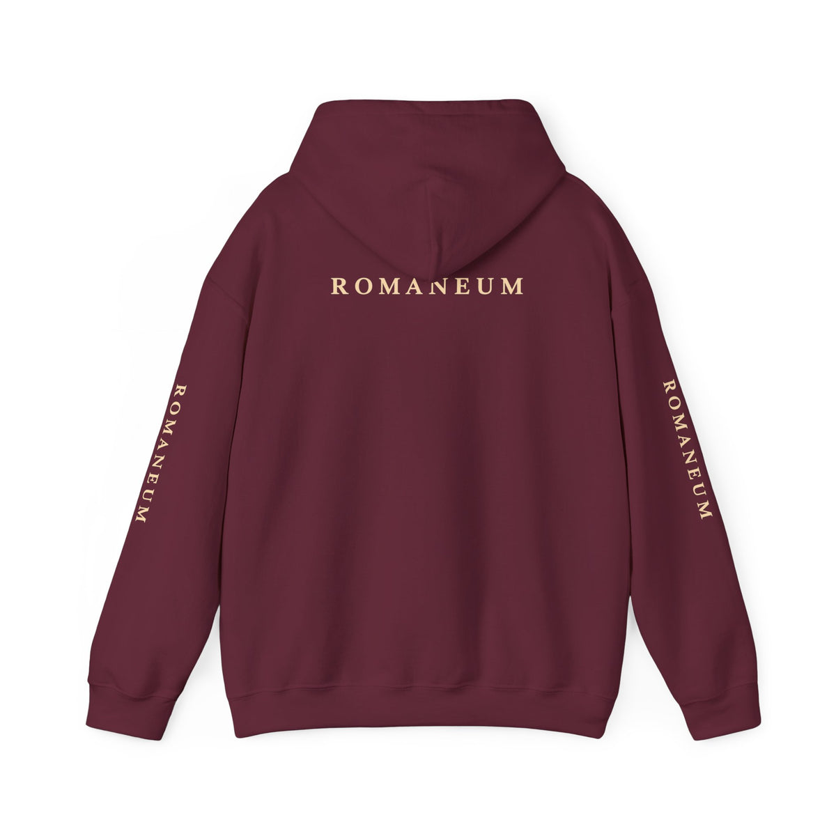 Conquerors Romaneum Hoodie — "More Than Conquerors" Sweatshirt