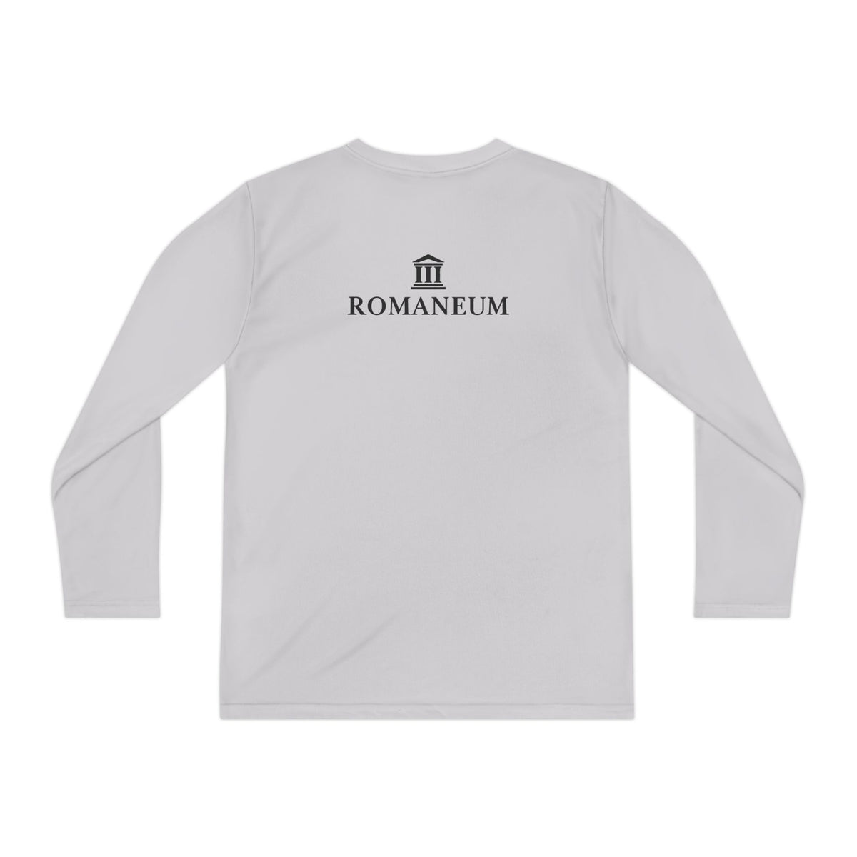 Romaneum Youth Long Sleeve Tee — Classic Roman Logo Shirt