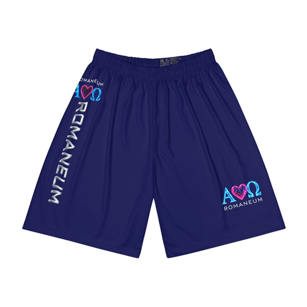 Sport Shorts — ROMANEUM Alpha & Omega Logo Performance Athletic Shorts