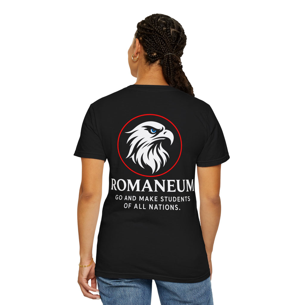 Romaneum Eagle Logo T-shirt | School Crest Apparel