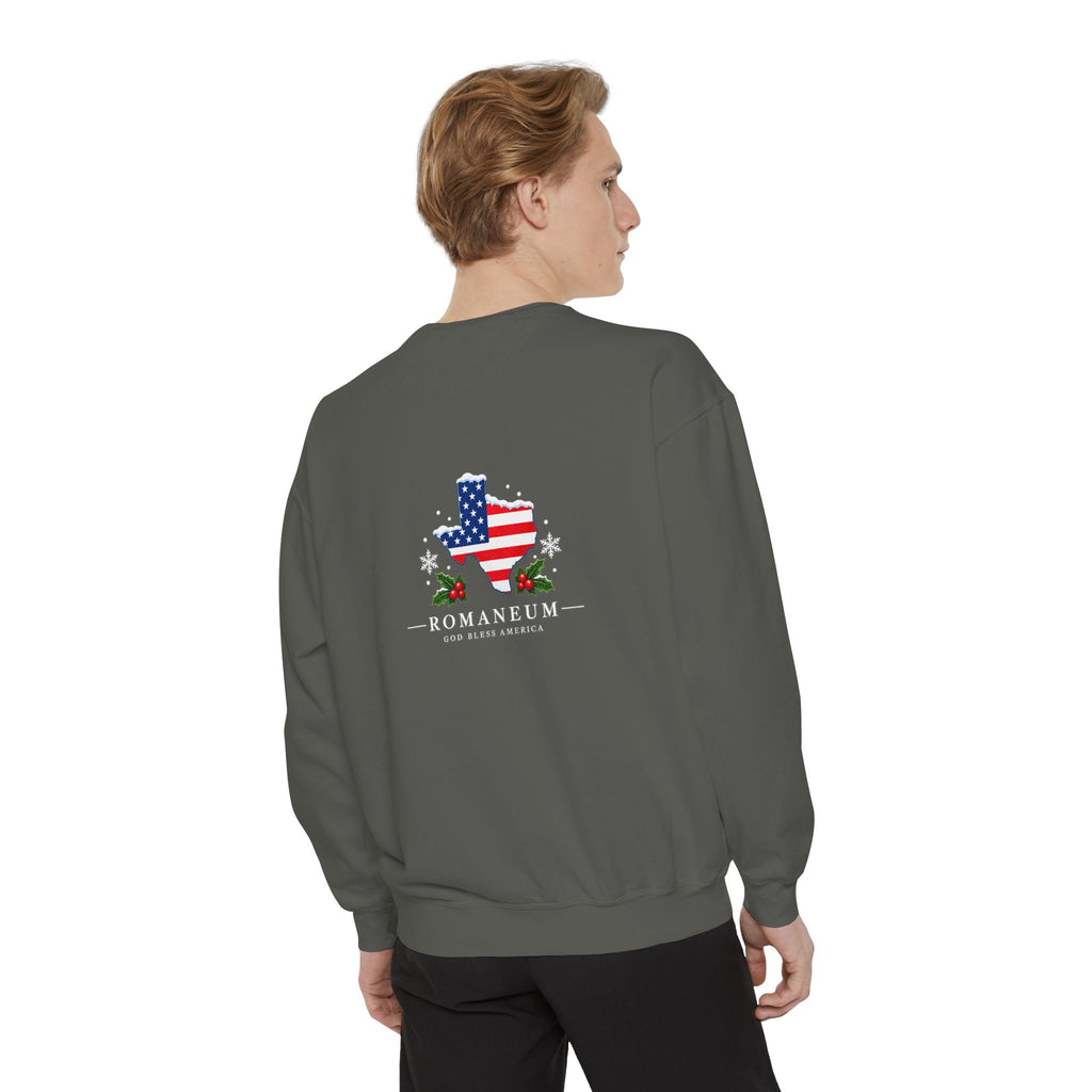 God Bless America Christmas Sweatshirt