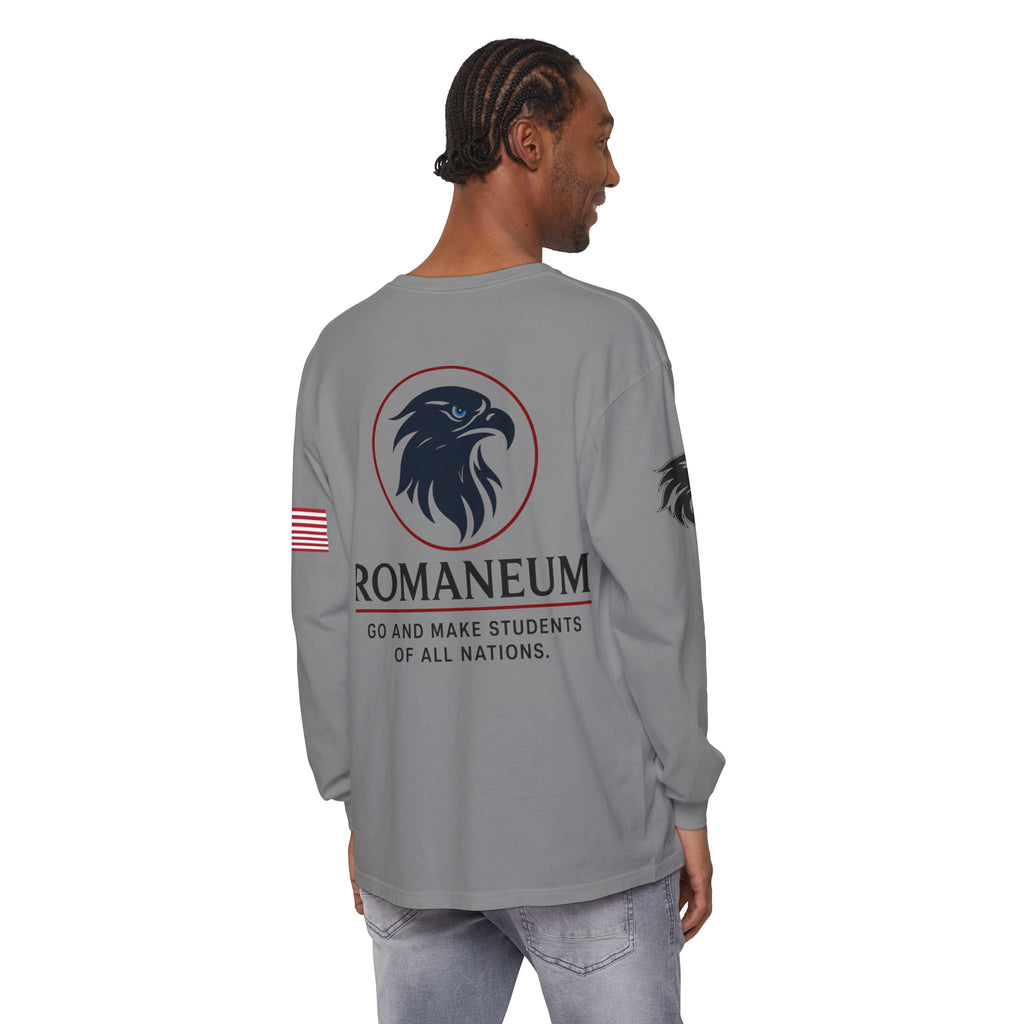 Romaneum Eagle Crest long sleeve shirt