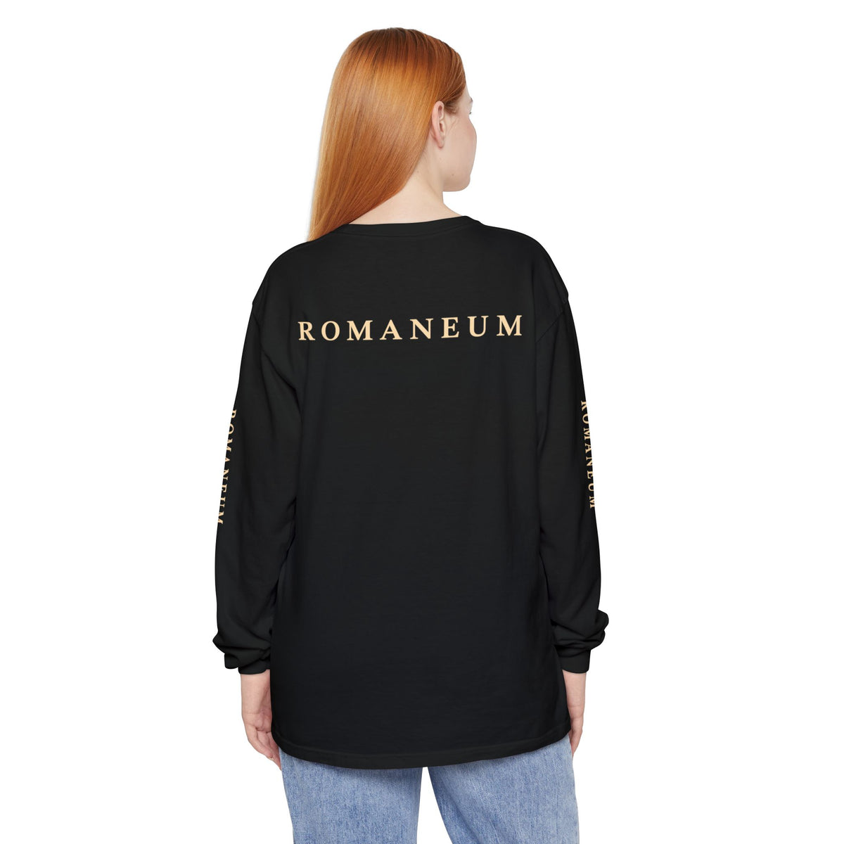 Conquerors Long Sleeve Tee — "More Than Conquerors" Romaneum