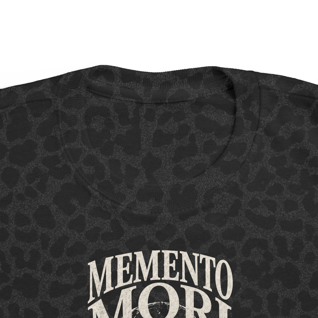 Memento Mori Toddler Tee — Vintage Skull Romaneum Graphic Shirt