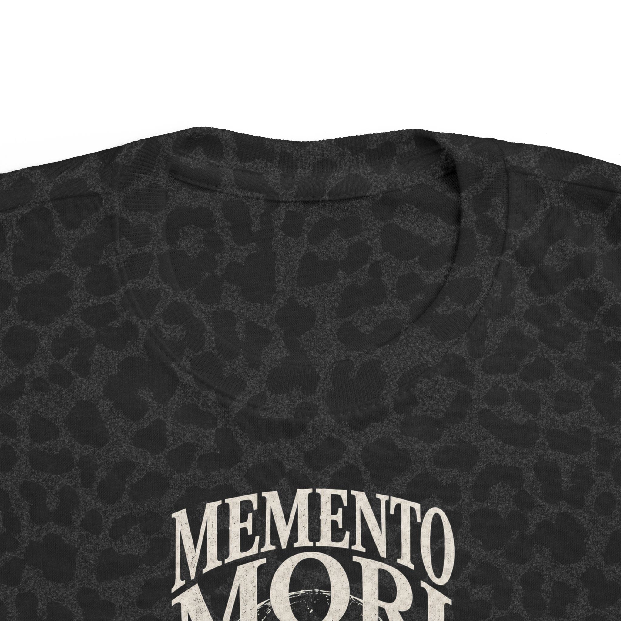 Memento Mori Toddler Tee — Vintage Skull Romaneum Graphic Shirt