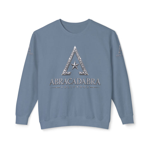 Abracadabra Star Crewneck Sweatshirt — Mystical Magic Logo Pullover