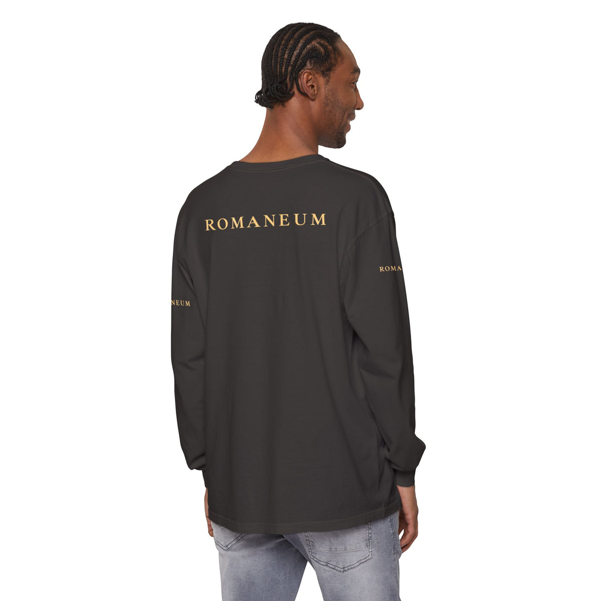 "Rejoice in the Lord Always" Unisex Garment-dyed Long Sleeve T-Shirt