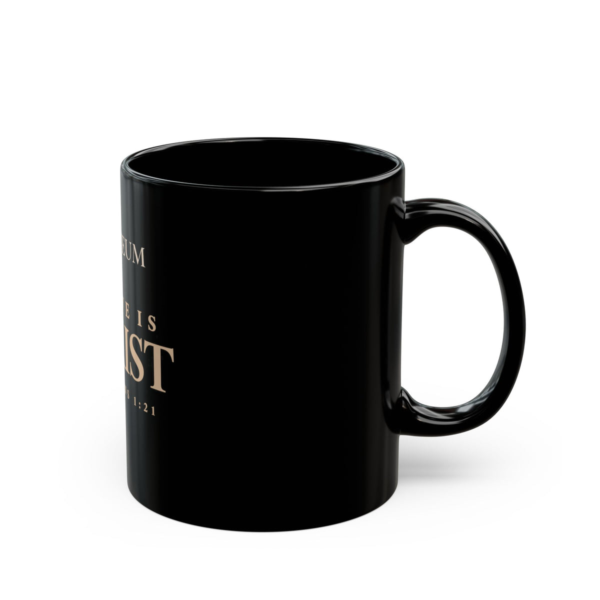 Romaneum Mug — "To Live Is Christ" Coffee Cup