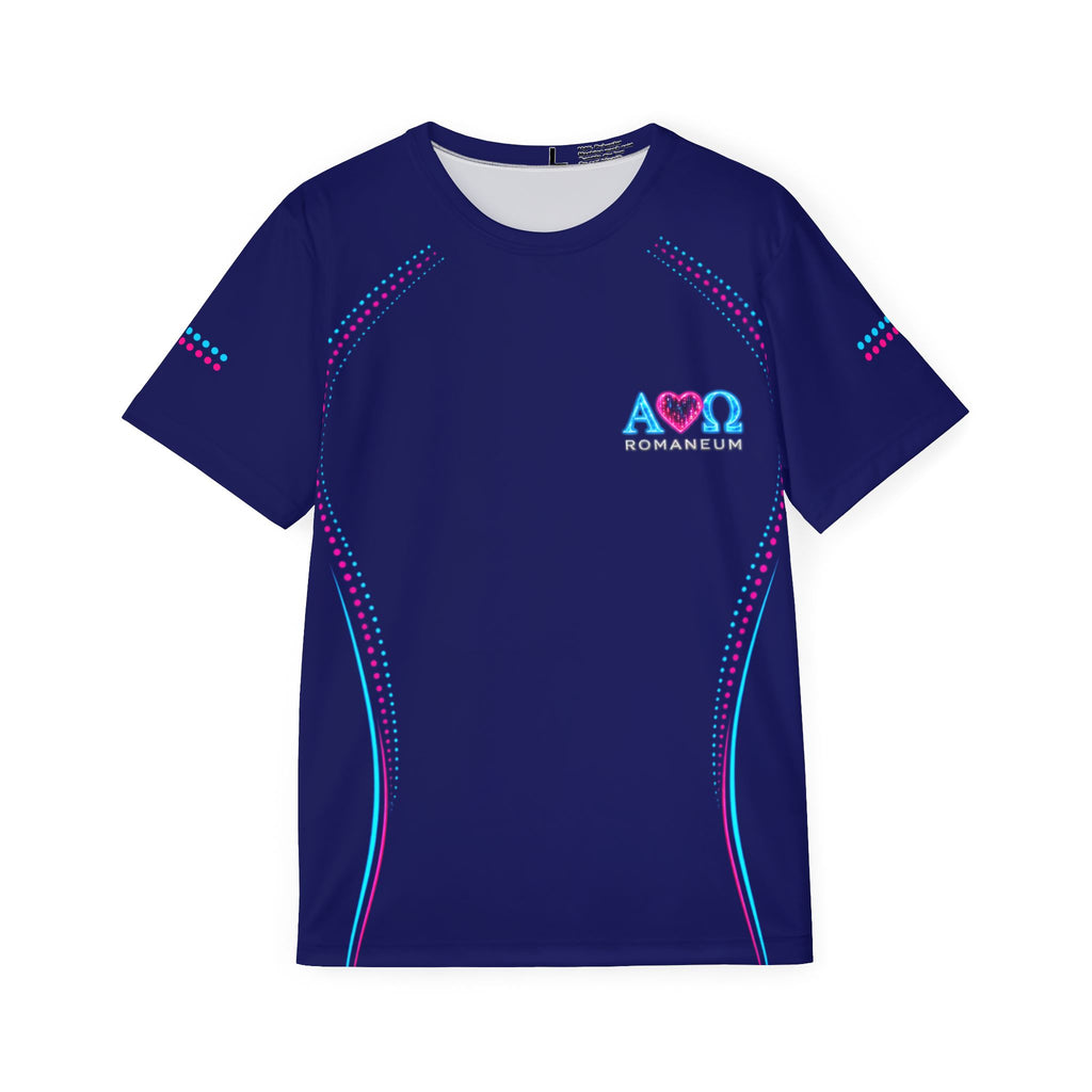 Men's Sports Jersey – Romaneum Alpha Omega 'God Is Love' Athletic Tee (1 John 4:8)