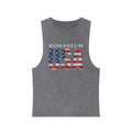 Romanеum USA Stonewash Tank — Vintage American Flag Muscle Tee