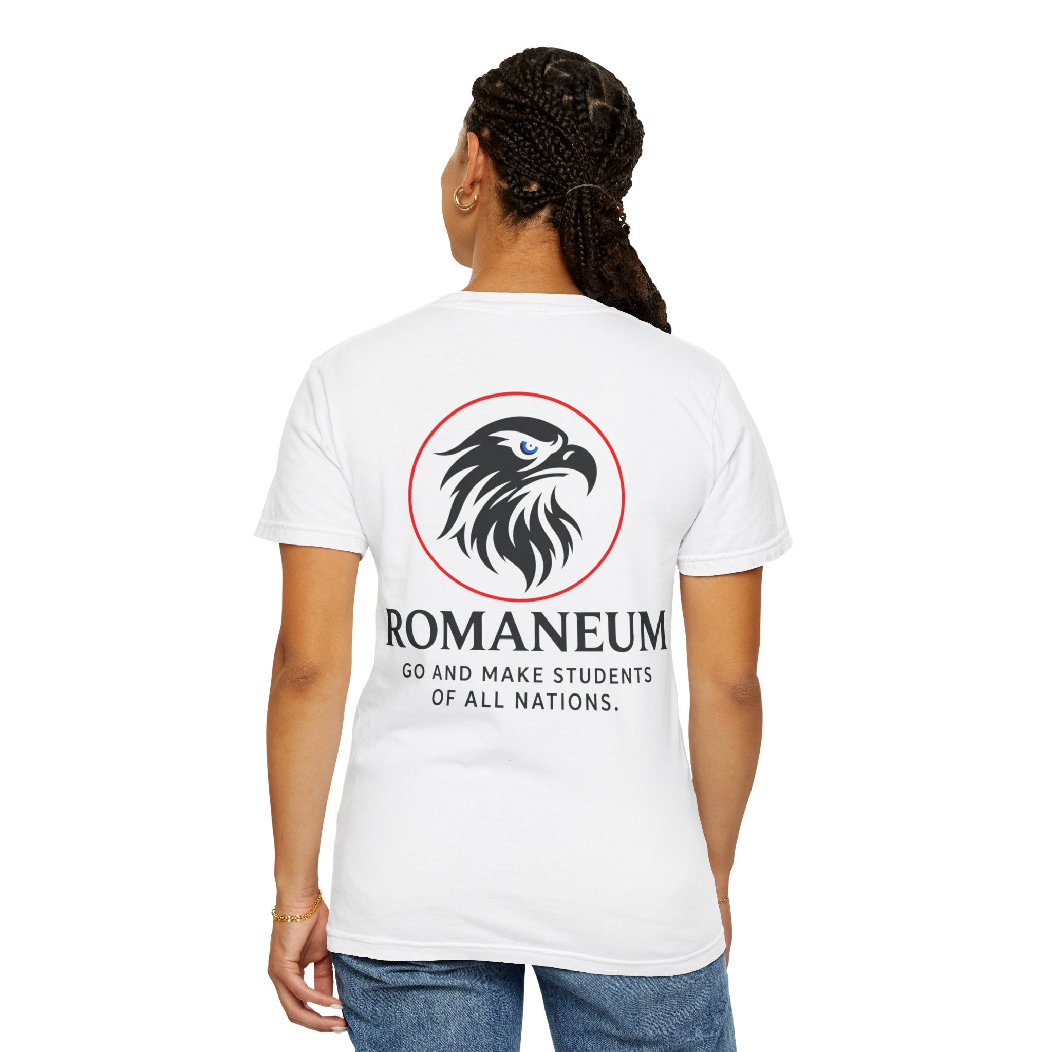 Romaneum Eagle Logo T-shirt | School Crest Apparel