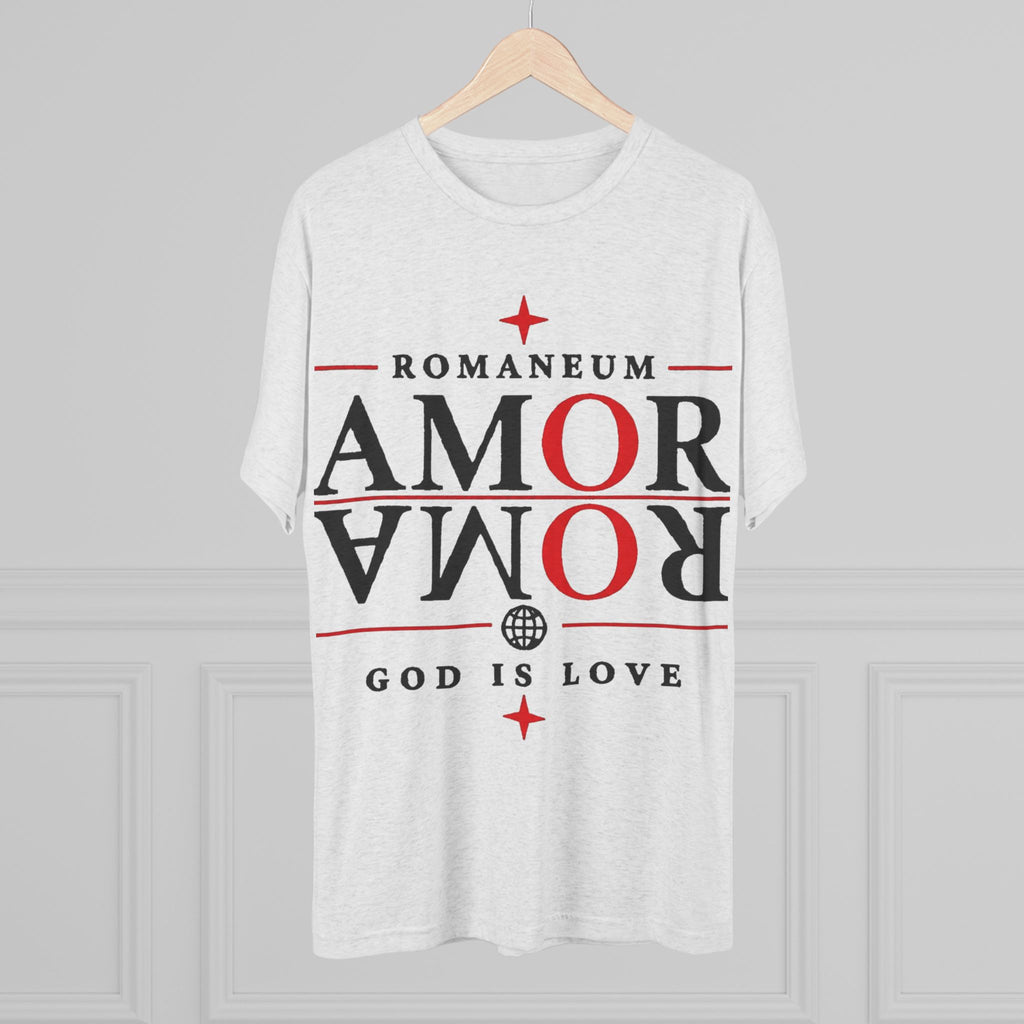 Romaneum "Amor Roma" Crew Tee – God Is Love Christian T-Shirt