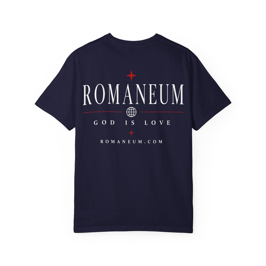 AMOR ROMA Tee — "God Is Love" Graphic T-Shirt