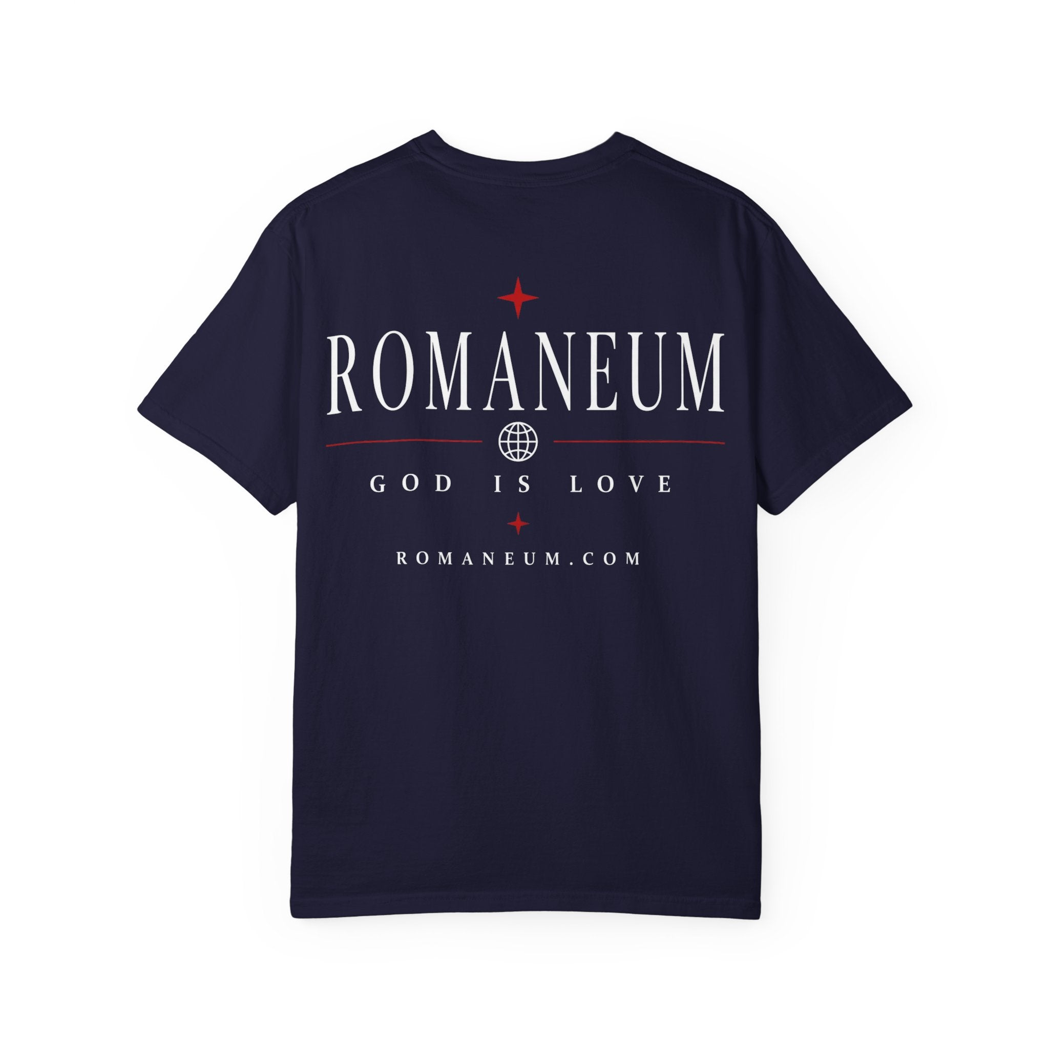 AMOR ROMA Tee — "God Is Love" Graphic T-Shirt
