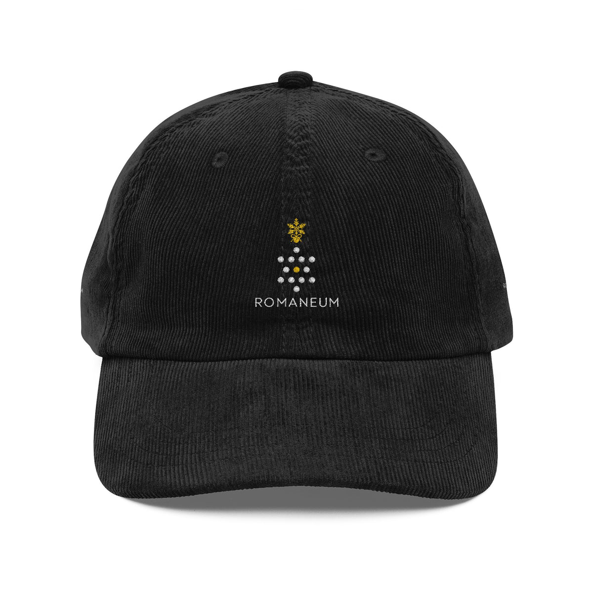 Christmas Corduroy Embroidered Cap