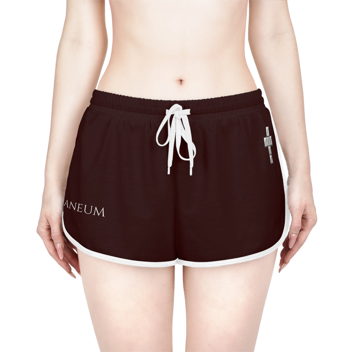 Roman Forum Script Relaxed Womens Shorts
