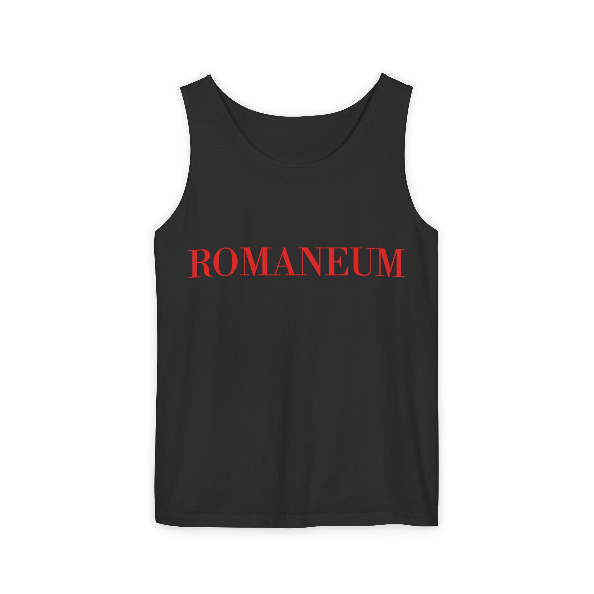 Romaneum Tank Top — Minimalist Classic Logo Tank