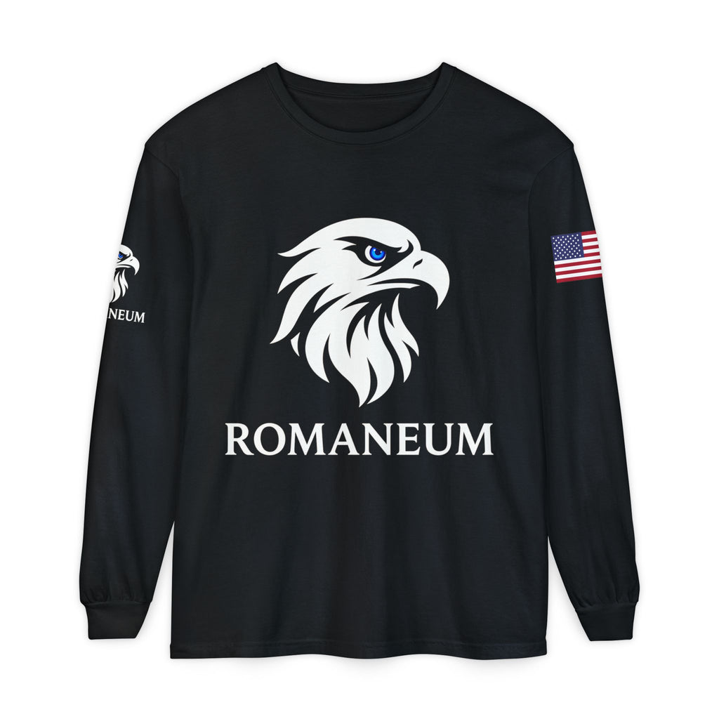 Romaneum Eagle Crest long sleeve shirt